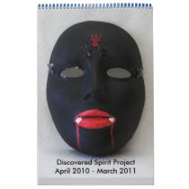 dark calendar April 2010 - March 2011
