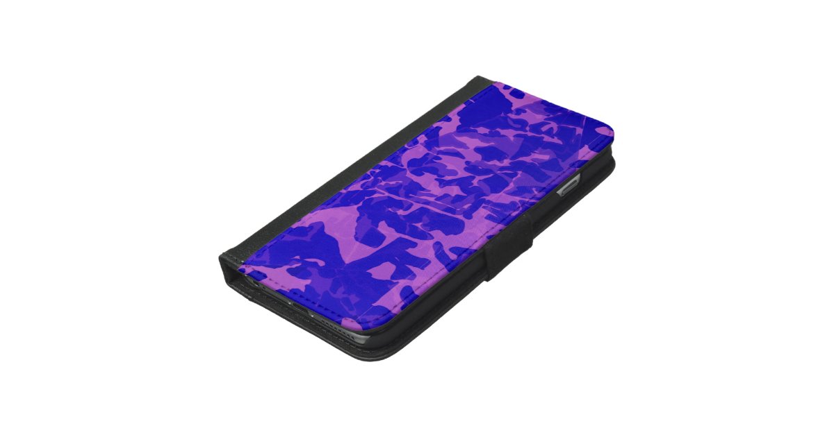Dark Camo iPhone 6/6s Plus Wallet Case Zazzle