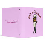 View more Dark Chef Girl Binders personalized gift ideas for girls Dark Chef Girl Binders
