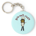 Dark Chef Girl Key Chains