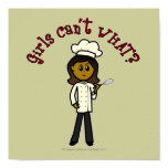 Dark Chef Girl Posters