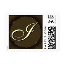 Dark chocolate brown i postage by aslentz Dark chocolate brown i postage