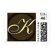 Dark chocolate brownK postage