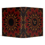 Dark Chocolate Gold Flower Album Binder