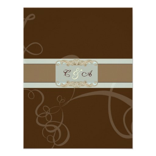 Chocolate Wedding Cards