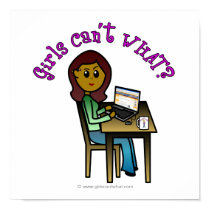 Dark Computer Girl posters by girlscantwhat Dark Computer Girl posters