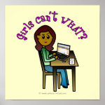Dark Computer Girl Posters Dark Computer Girl Posters