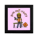 Dark Construction Girl Jewelry Boxes