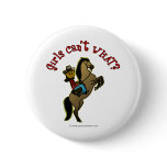 View more Dark Cowgirl on Horse Buttons personalized gift ideas for girls Dark Cowgirl on Horse Buttons
