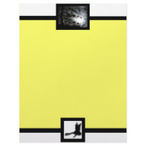 Dark Cranes letterhead