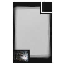 Dark Cranes stationery