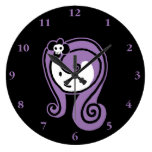 Dark Cute Lil' Ophelia Clock