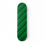 Dark,Deep And Light Green Skateboard