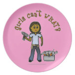 Dark Do-It-Yourself Diva Plate