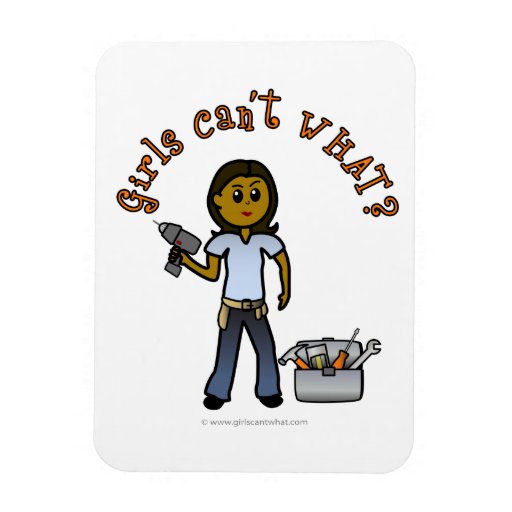 Dark Do-It-Yourself Diva Rectangular Magnets