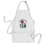 Dark Doctor Girl Apron