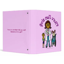 Dark Doctor Girl binders