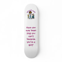 Dark Doctor Girl Skate Deck