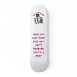 Dark Doctor Girl Skate Deck