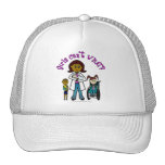 Dark Doctor Girl Trucker Hat