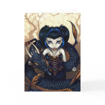 "Dark Dragon" Greeting Card