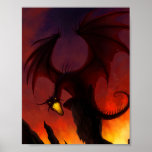 Dark Dragon Poster posters