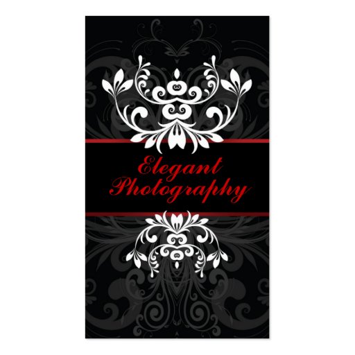 Dark Elegance Business Card Templates (front side)