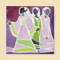 Dark Elf Lanterns Magnet 2 magnets