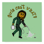 Dark Exterminator Girl Poster