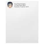 Dark Eyed Fairy Customized Letterhead
