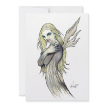 Dark Fairy Custom Invitations