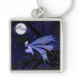 Dark Fairy Night Keychain