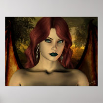 'Dark Fairy' Print
