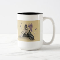 Dark Fairy Purple Wings Mug mugs