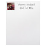 Dark Fairy Tale Character 10 - Masked Lady Letterhead Design