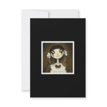 Dark Fairy Tale Character 1 Personalized Invitations
