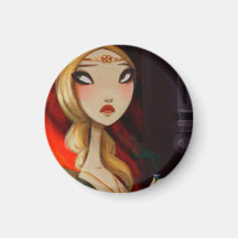 DARK FAIRY TALE CHARACTER 23 FRIDGE MAGNET