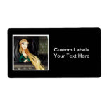 Dark Fairy Tale Character 2 - Rapunzel Custom Shipping Labels