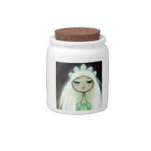 Dark Fairy Tale Character 9 - Sad Princess Candy Jars