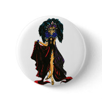 Dark Feather buttons by thedustyphoenix Dark Feather buttons