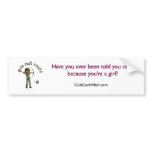 View more Dark Female Archery in Camouflage Bumperstickers personalized gift ideas for girls Dark Female Archery in Camouflage Bumperstickers