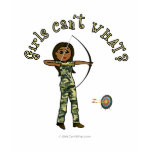 View more Dark Female Archery in Camouflage Shirts personalized gift ideas for girls Dark Female Archery in Camouflage Shirts