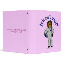 Dark Female Astronaut binders