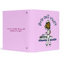 Dark Female Captain binders