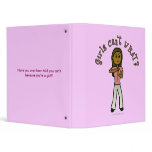 Dark Female Coach Binder