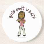 Dark Female Coach Coaster