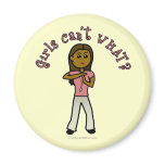 Dark Female Coach Magnets