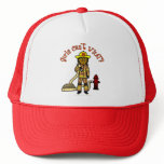 Dark Female Fire Fighter Hats