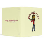 View more Dark Female Flute Player Binders personalized gift ideas for girls Dark Female Flute Player Binders