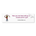 View more Dark Female Flute Player Bumperstickers personalized gift ideas for girls Dark Female Flute Player Bumperstickers